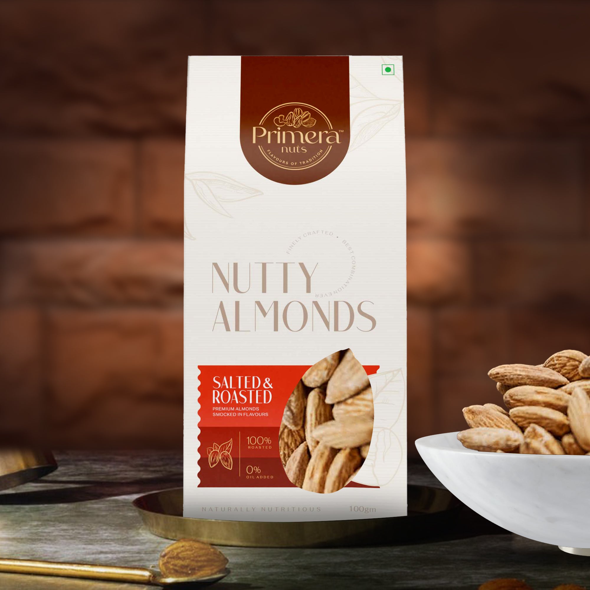 Salted and Roasted Almonds