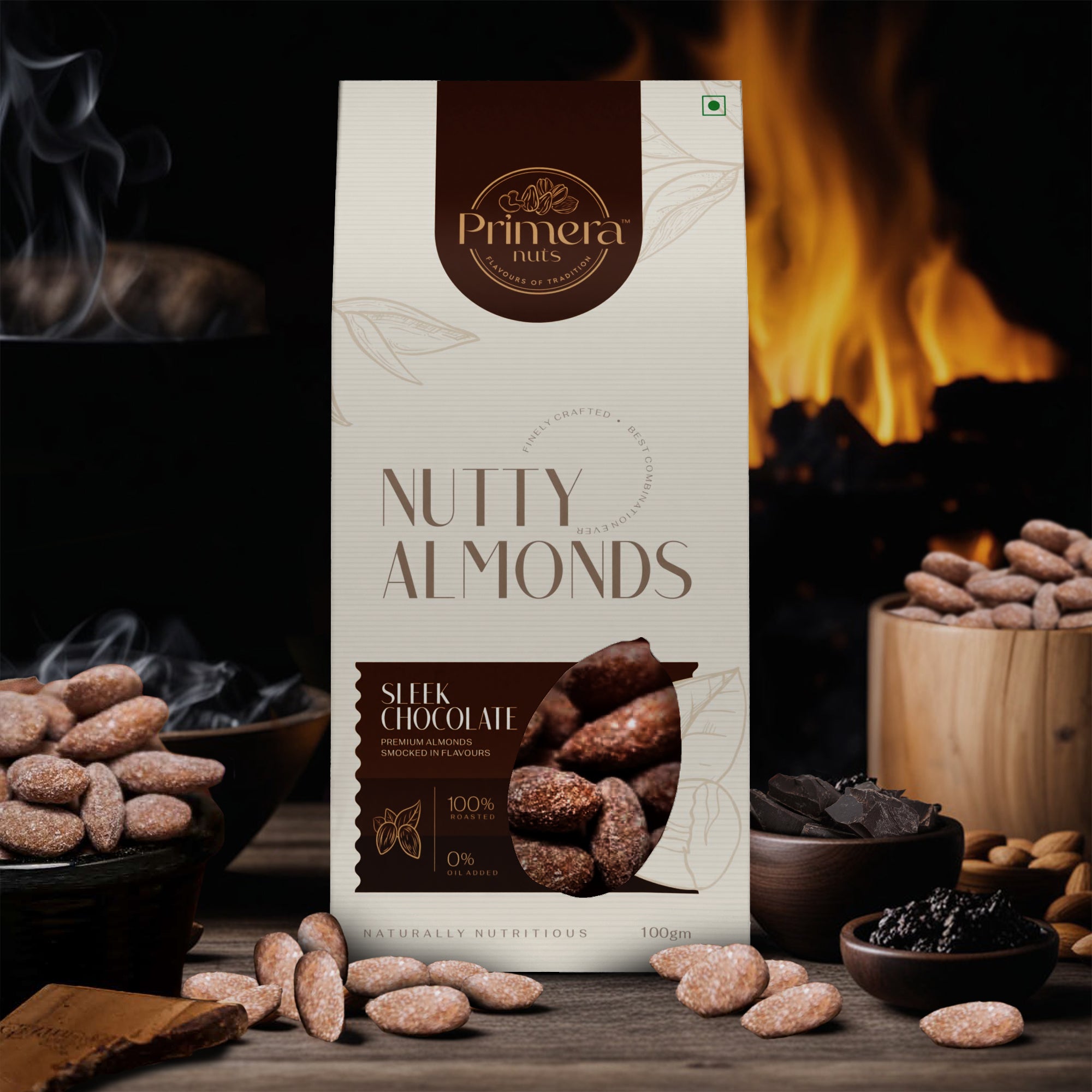 Sleek Chocolate Almonds