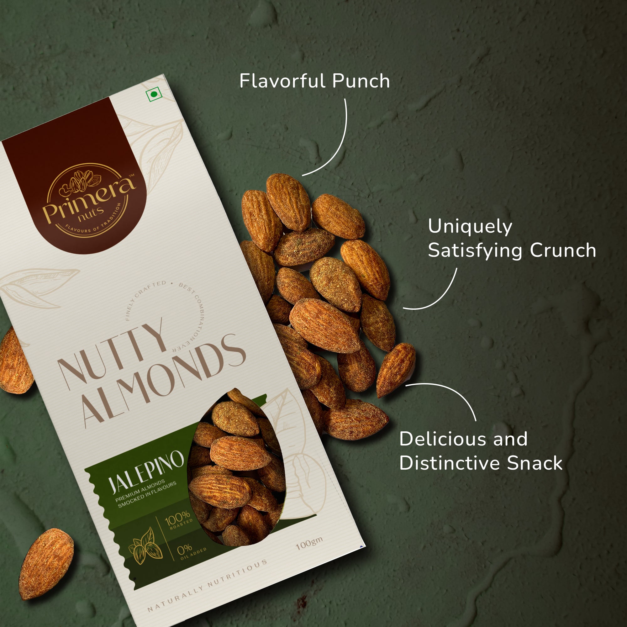 Jalapeno Almonds